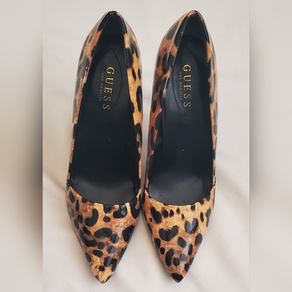 Guess Leopard Pumps Heels